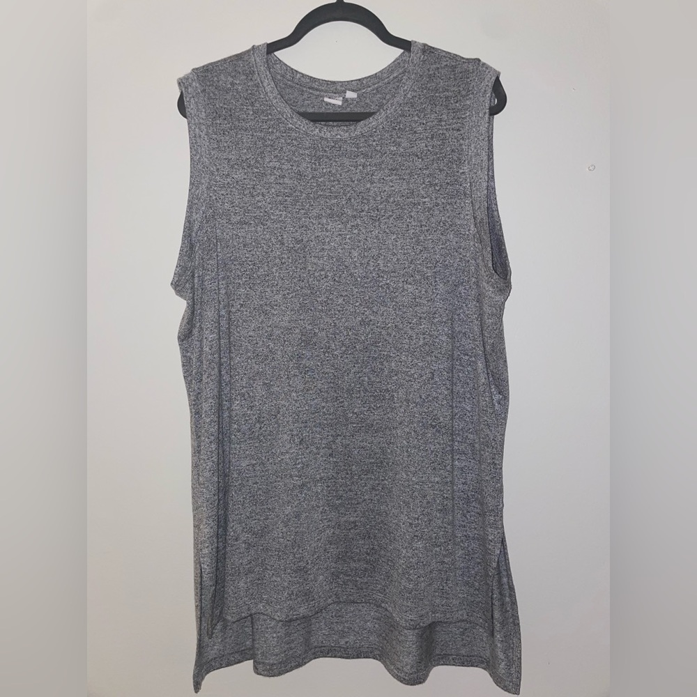Gap Gray High-low Knit Tank